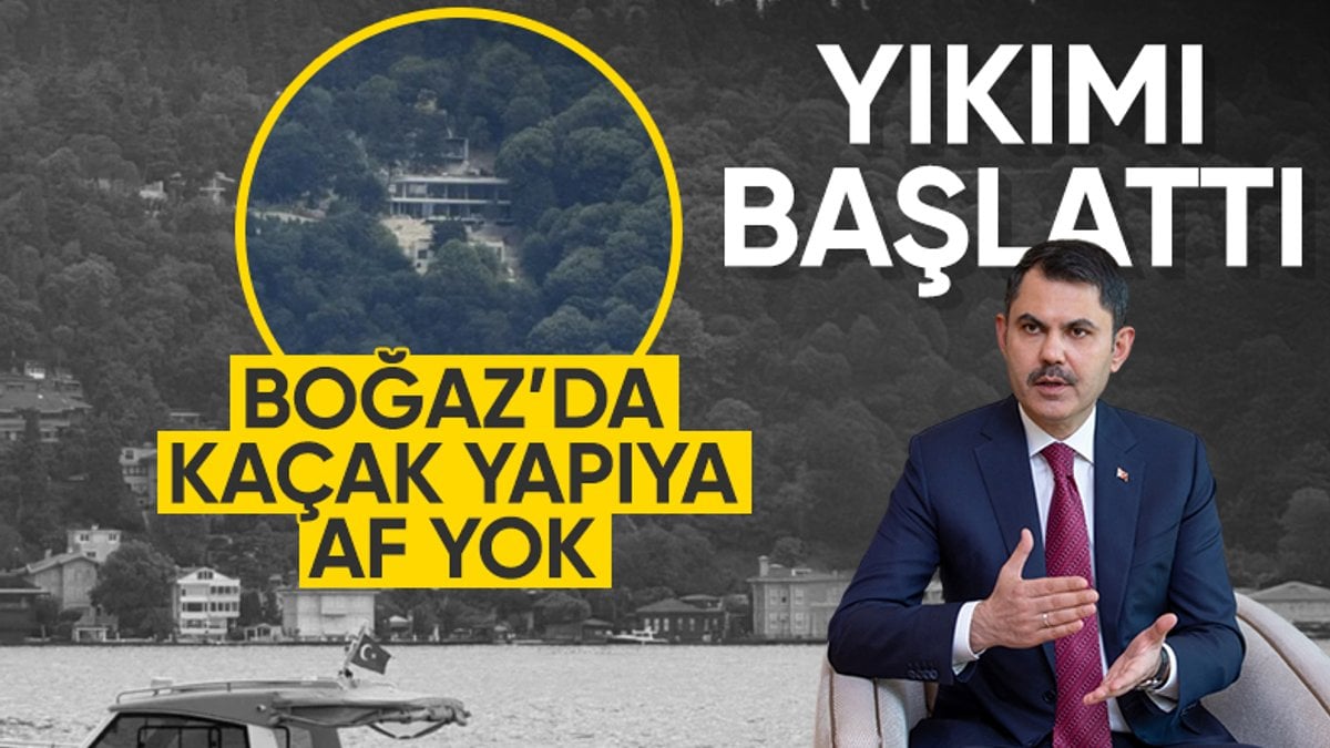 İstanbul’daki kaçak inşaata yıkım kararı