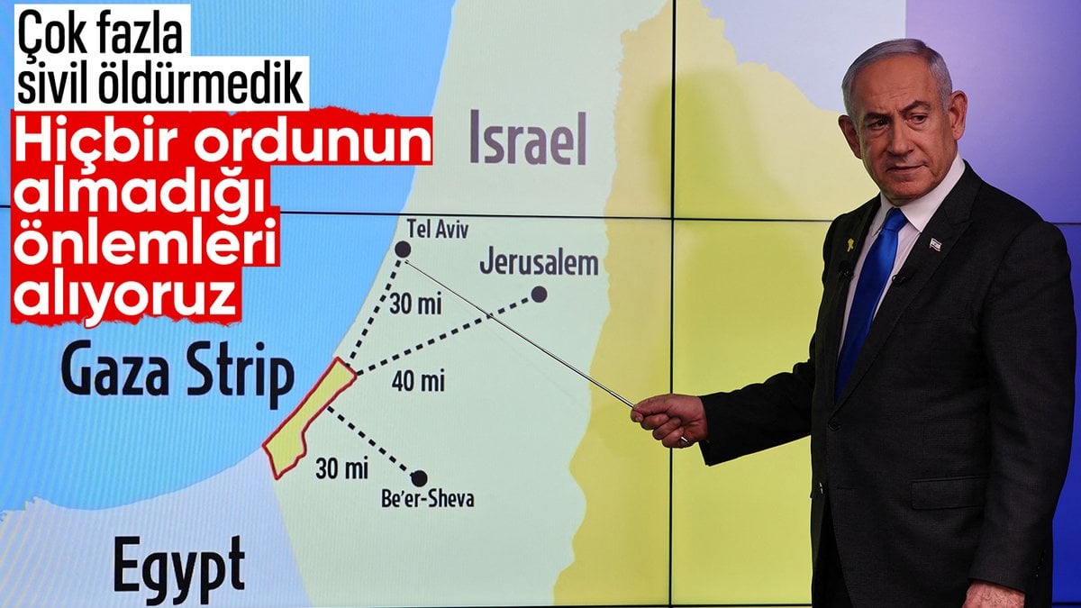 Netanyahu’dan Gazze açıklaması: Sivil ölümlerinin yüksek olmadığını iddia etti