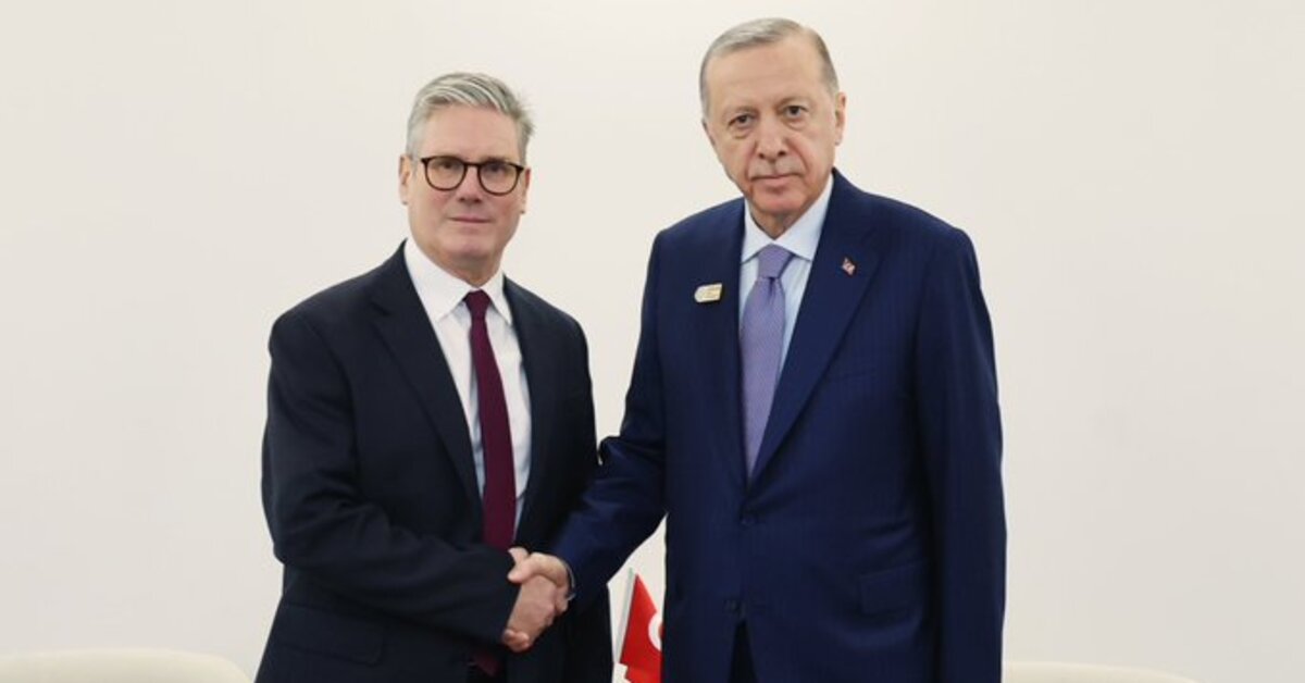 Cumhurbaşkanı Erdoğan, İngiliz başbakanla görüştü