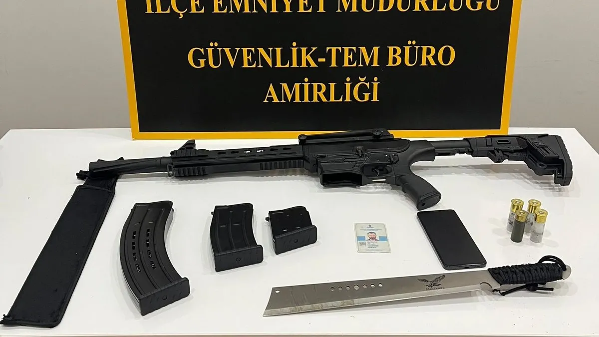 İsrail Başkonsolosluğu’nun yakınında havaya ateş açmıştı: Pompalı tüfekle yakalandı!