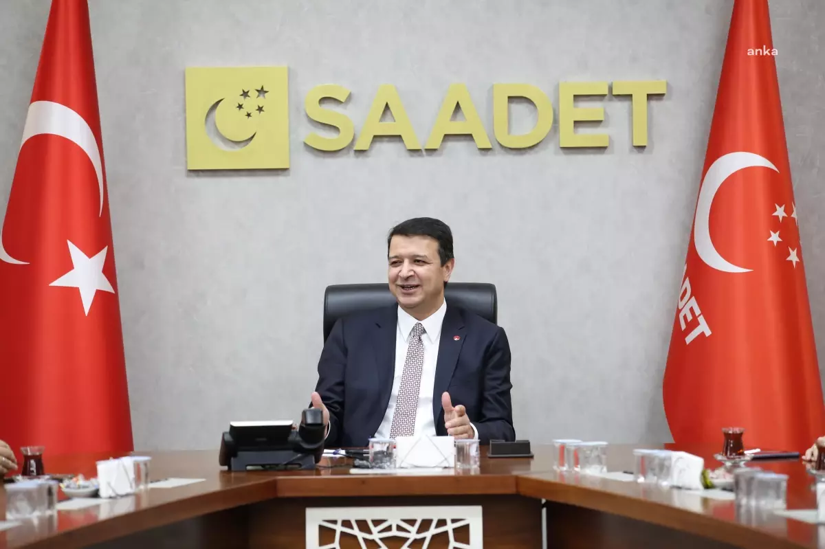 Saadet Başkanı Arıkan, Erdoğan’ı Konuşması Sırasında Protesto Ettikleri İçin Gözaltına Alınan Kişilere Hukuki Destek Sağlayacaklarını Duyurdu
